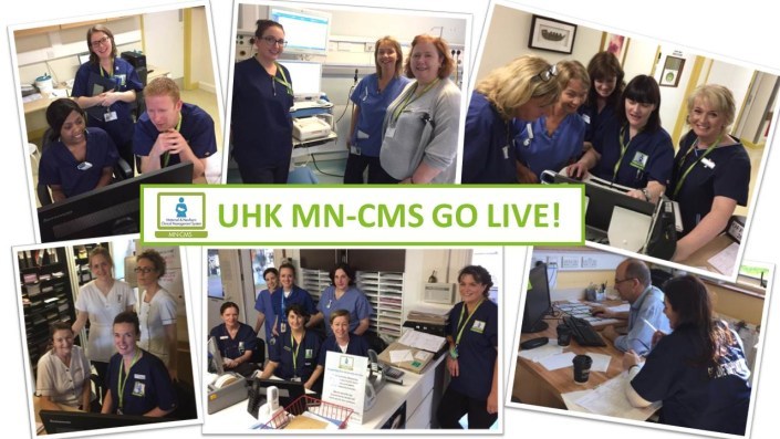 combination of photos from MN-CMS go live UHK